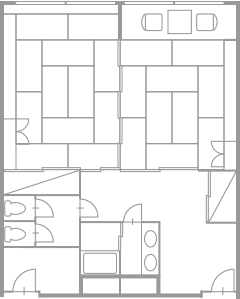 2間続きのお部屋